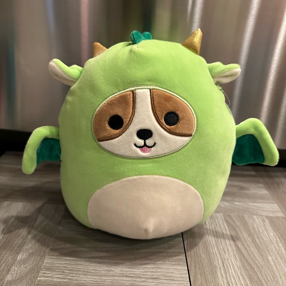 Squishmallow- Reginald Dog Dragon